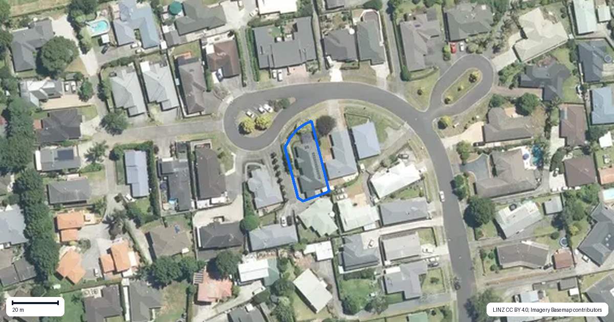 Property context map for 42 Ridgeway Road, Pukekohe