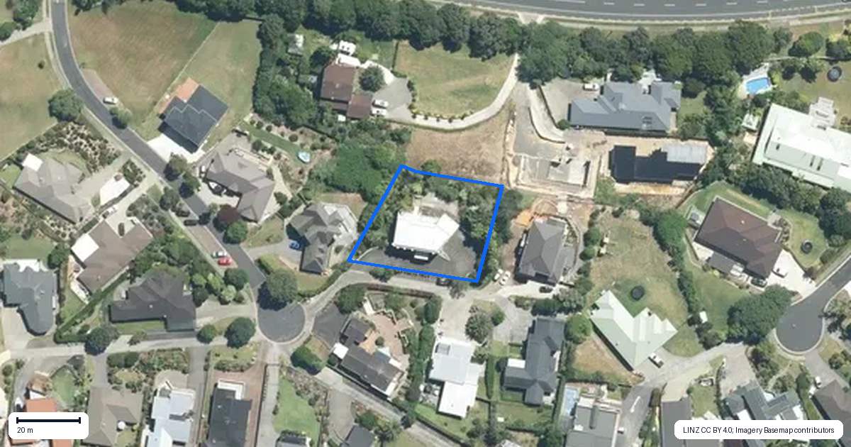 Property context map for 9 Javelin Close, Gulf Harbour, Whangaparaoa