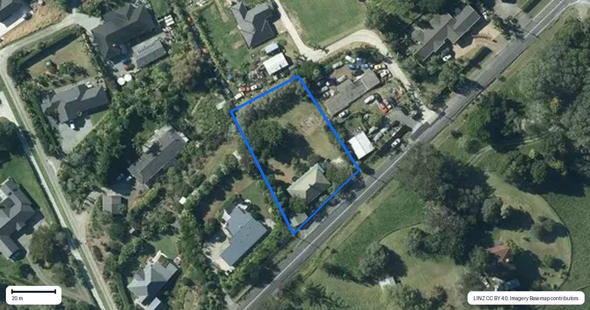 Property context map for 33 Wilson Road, Warkworth