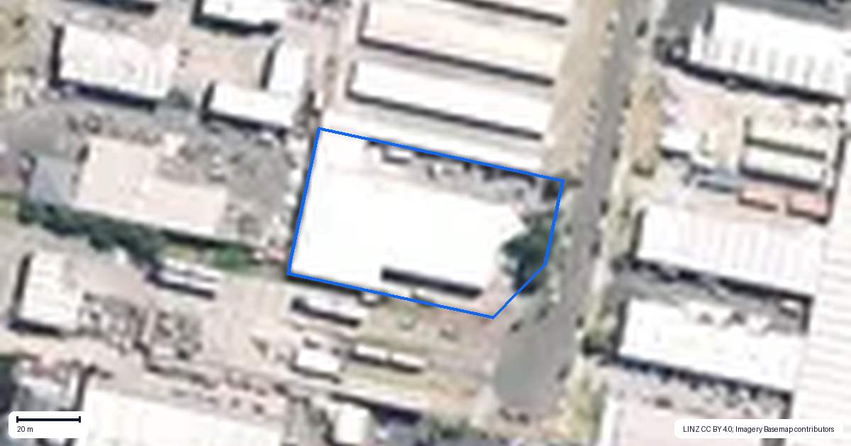 Property context map for 15 Ron Driver Place, East Tamaki, Auckland
