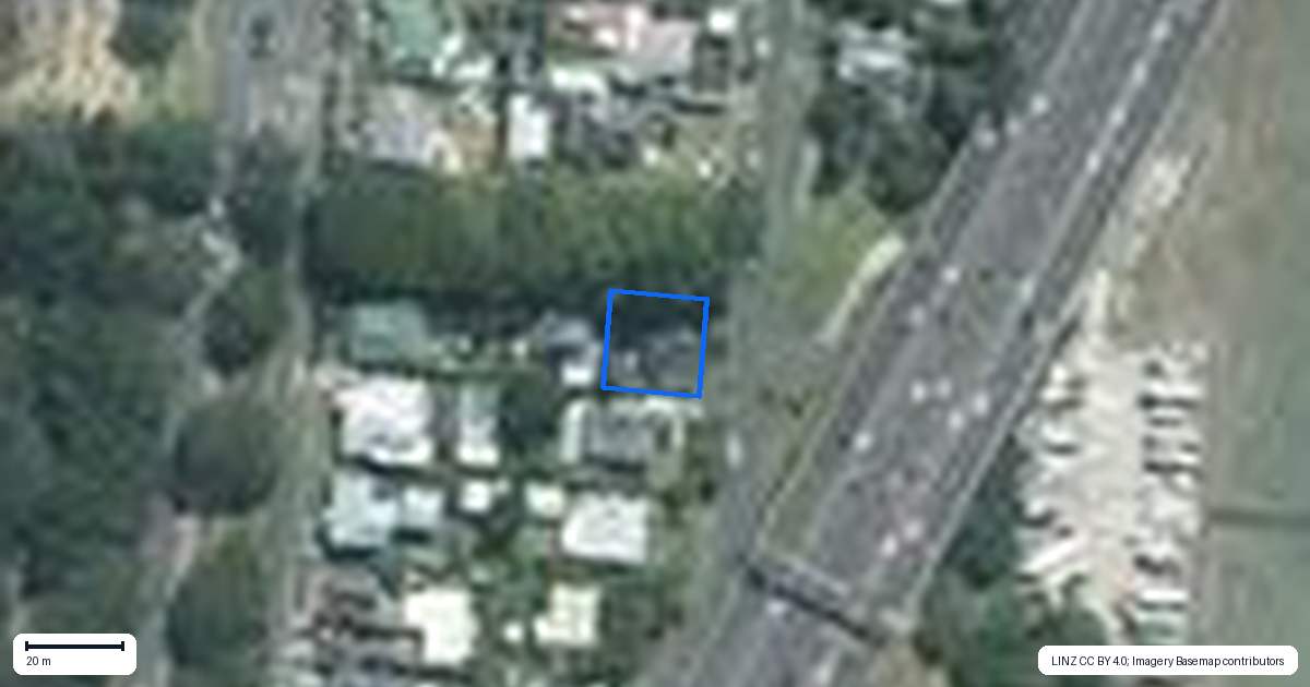 Property context map for 20 Princes Street, Northcote Point, Auckland