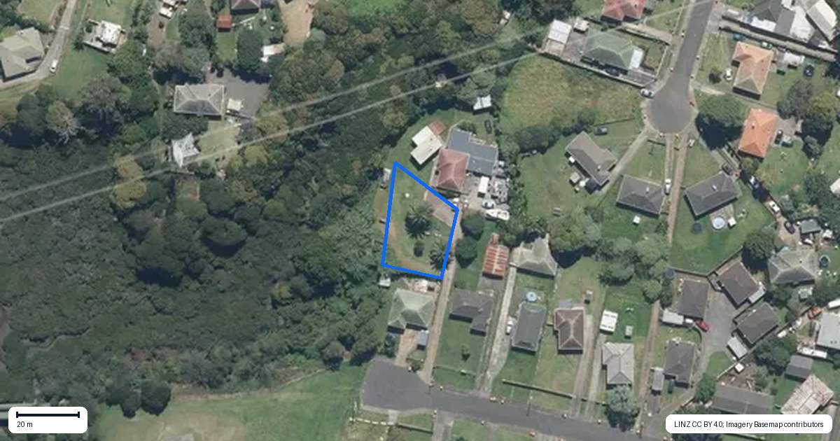 Property context map for 27 Laxon Avenue, Otara, Auckland