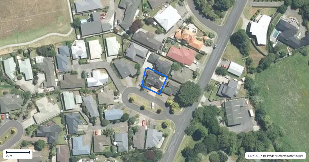 Property context map for 3 Avonlea Lane, Pukekohe