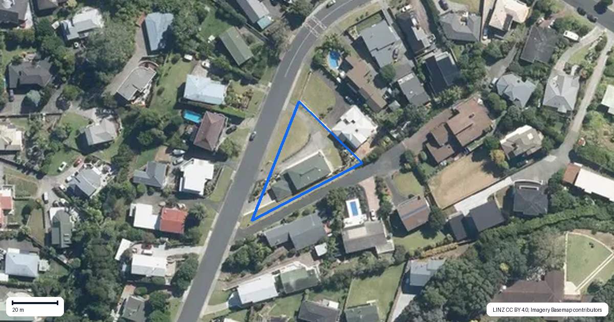 Property context map for 76 Marellen Drive, Red Beach, Whangaparaoa