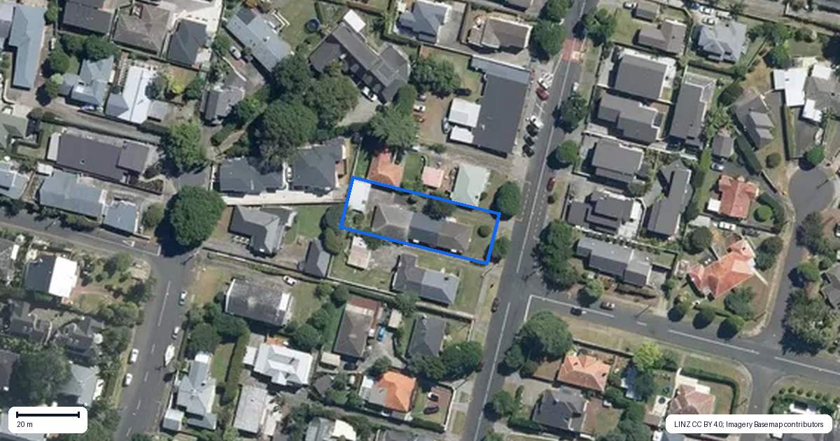 Property context map for 65B Buckley Road, Epsom, Auckland