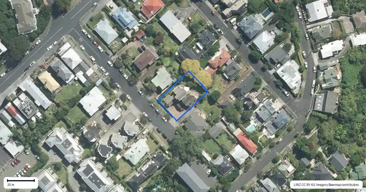 Property context map for 6A Lauriston Avenue, Remuera, Auckland