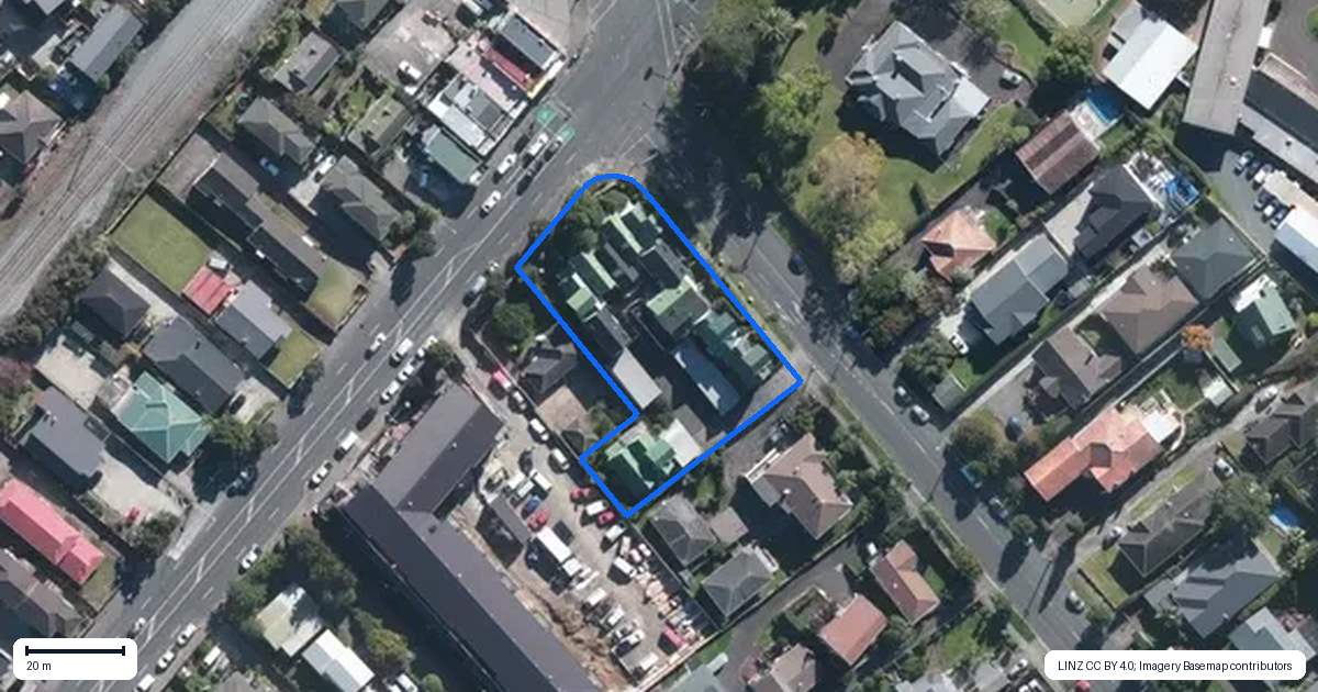 Property context map for 1H Richardson Road, Mount Albert, Auckland