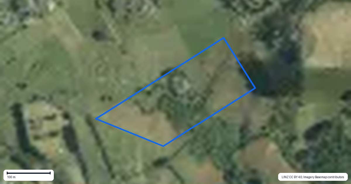 Property context map for 418 Paparata Road, Bombay