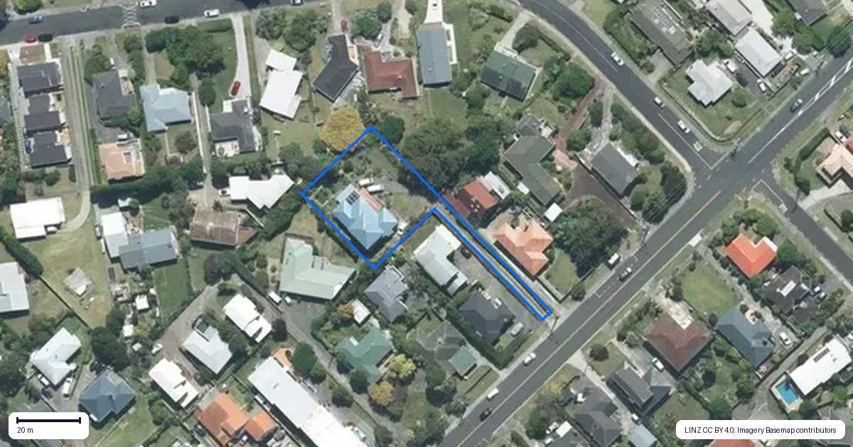 Property context map for 75 Ocean View Road, Hillcrest, Auckland