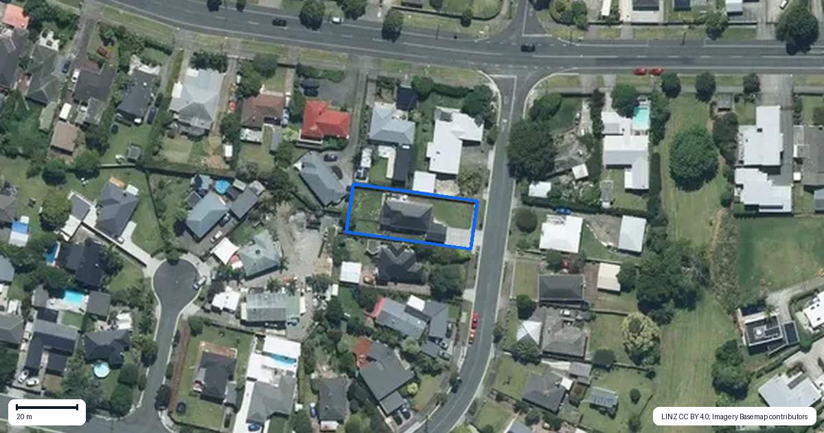 Property context map for 3 Weybridge Crescent, Glen Innes, Auckland