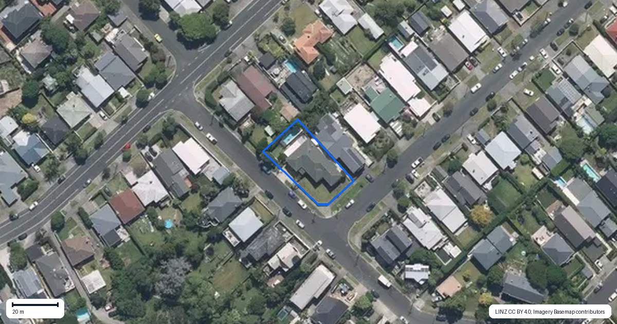 Property context map for 27 Oban Road, Westmere, Auckland