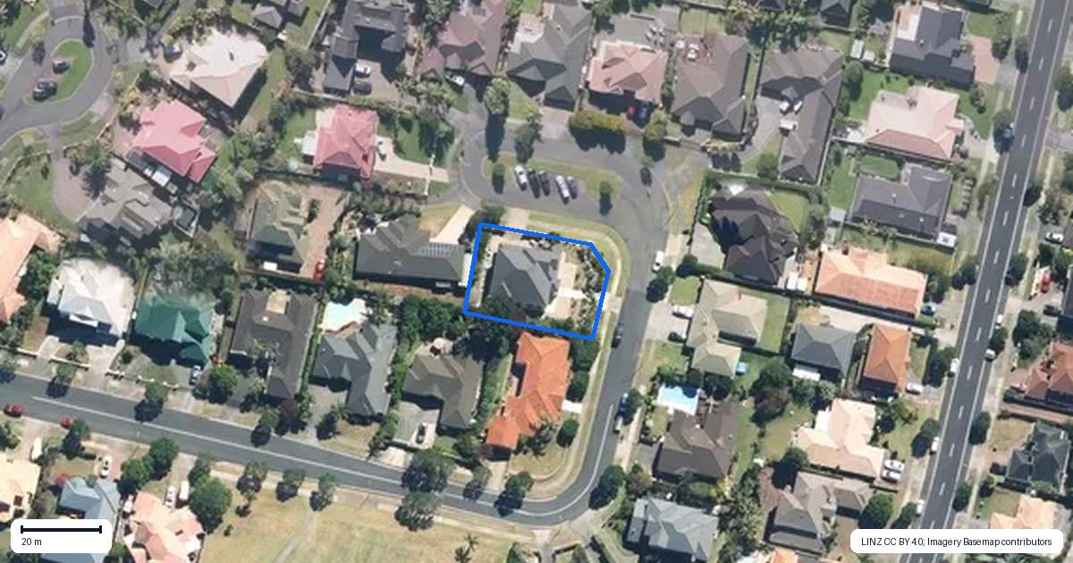 Property context map for 22 Annalong Road, Dannemora, Auckland