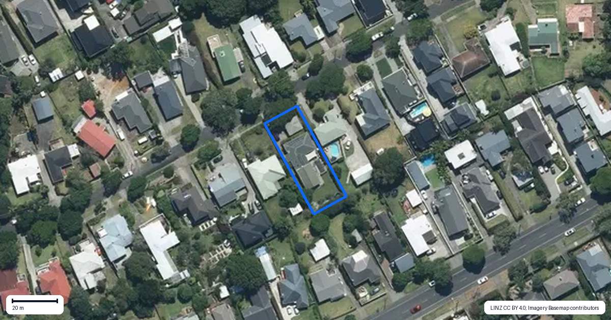 Property context map for 21 Aragon Avenue, Glendowie, Auckland