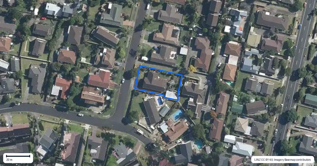 Property context map for 7 Majesty Place, Half Moon Bay, Auckland