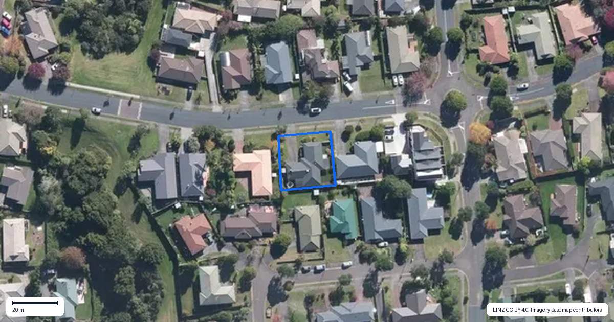 Property context map for 19 Princeton Parade, Albany, Auckland