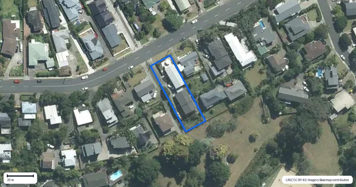 Property context map for 46 Hastings Road, Mairangi Bay, Auckland