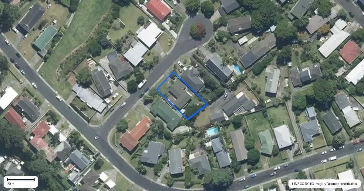 Property context map for 7 Munstead Place, Hillcrest, Auckland