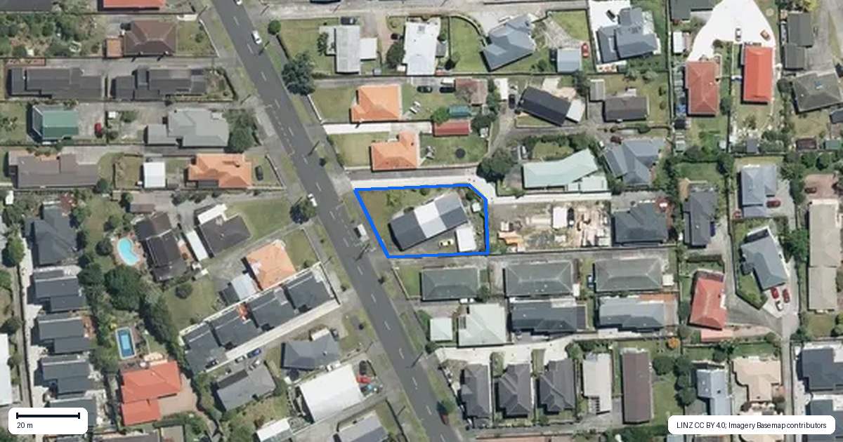Property context map for 2/122 Taylor Street, Blockhouse Bay, Auckland