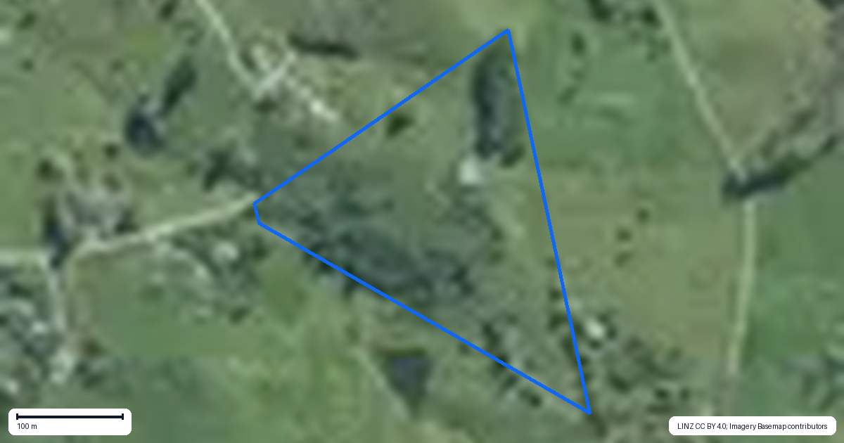 Property context map for 358 B M Gubb Road, Port Albert, Wellsford