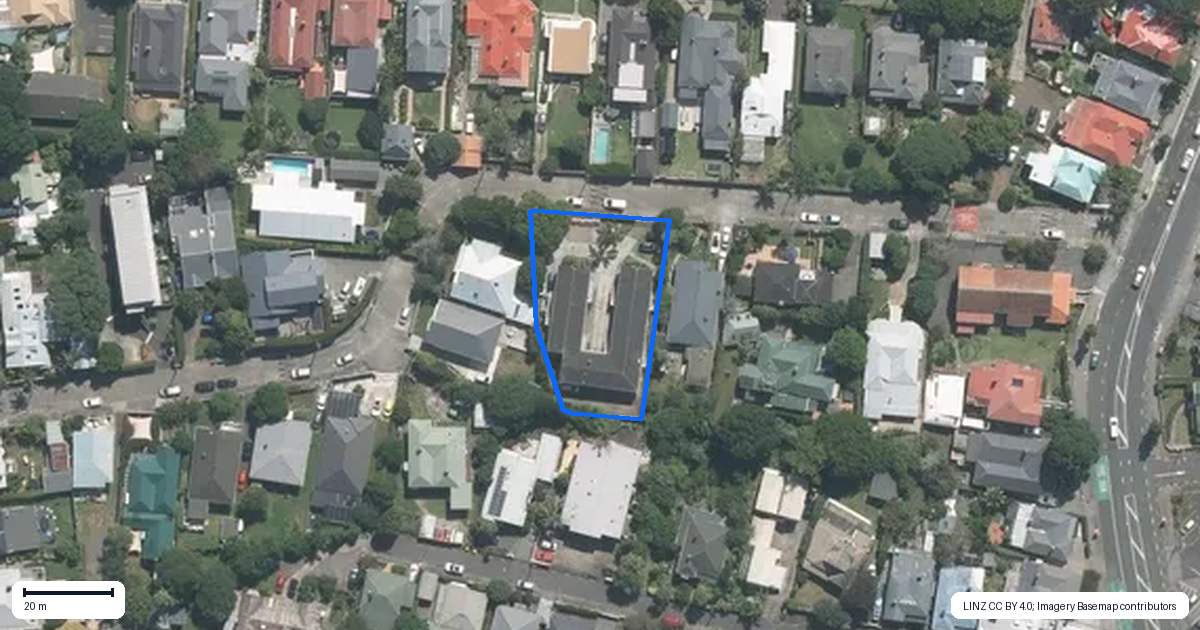 Property context map for 10I Sylvan Avenue East, Mount Eden, Auckland