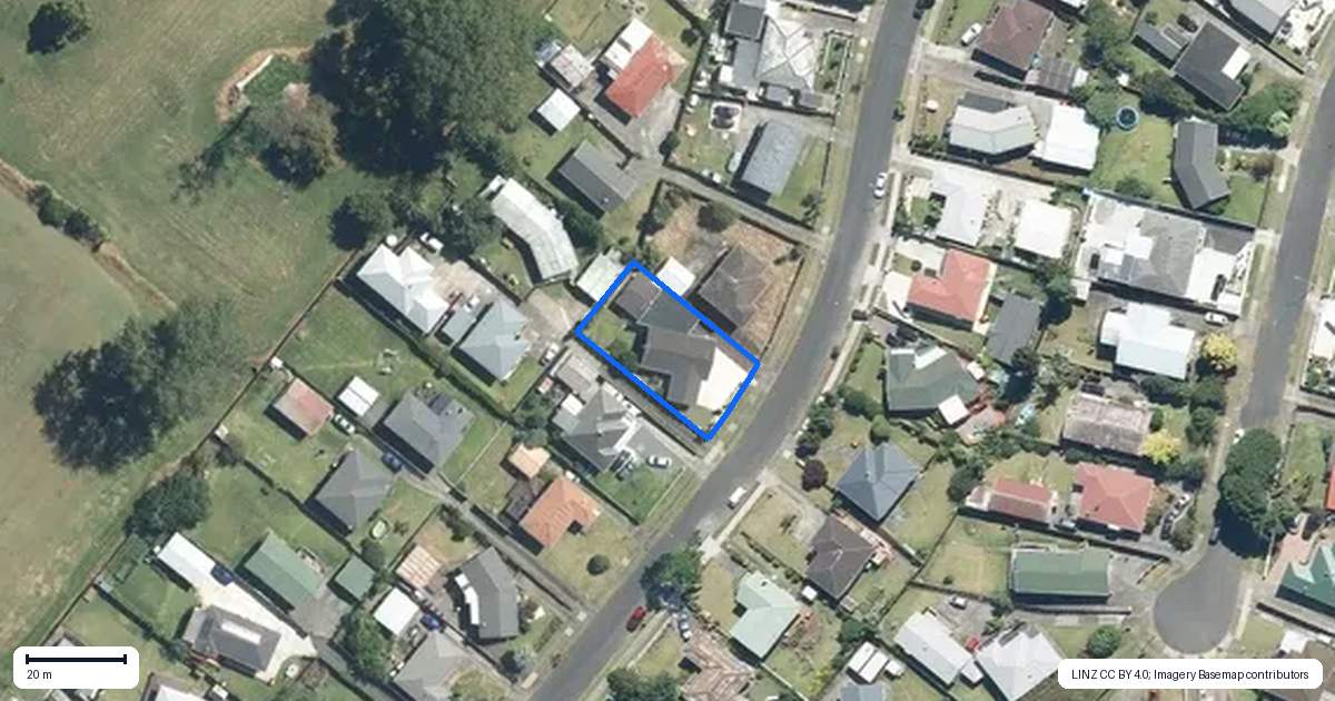 Property context map for 38 Cramond Drive, Mangere East, Auckland