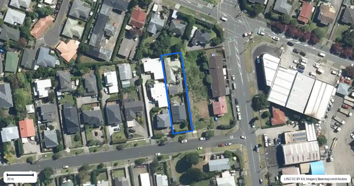 Property context map for 50B Heretaunga Avenue, Onehunga, Auckland