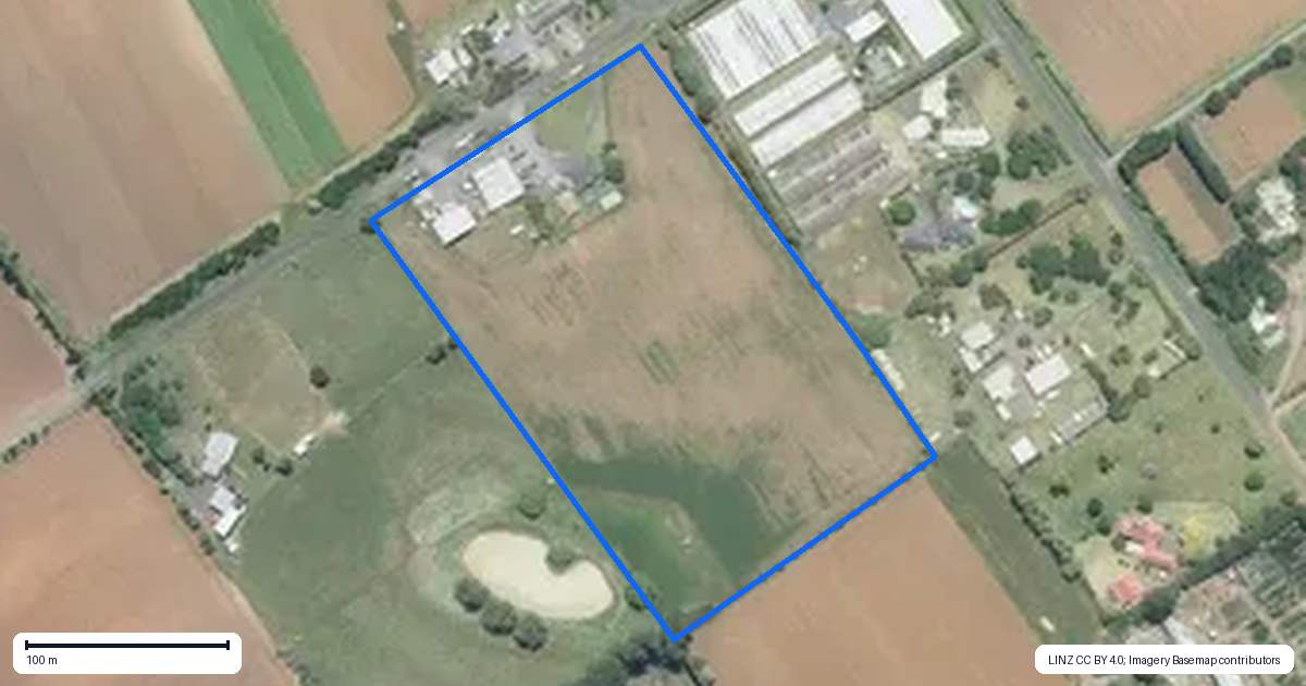 Property context map for 3 Corbett Road, Pukekohe