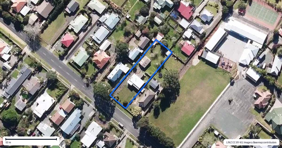 Property context map for 31 Dominion Road, Kaitaia