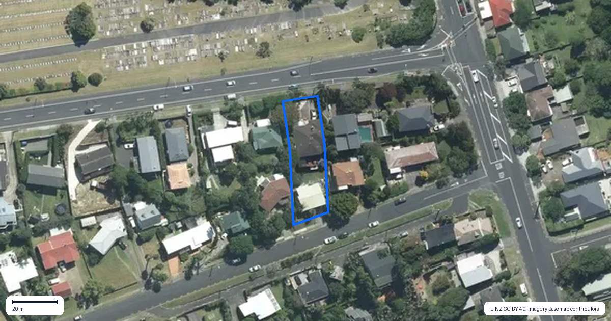 Property context map for 5 Park Hill Road, Birkenhead, Auckland
