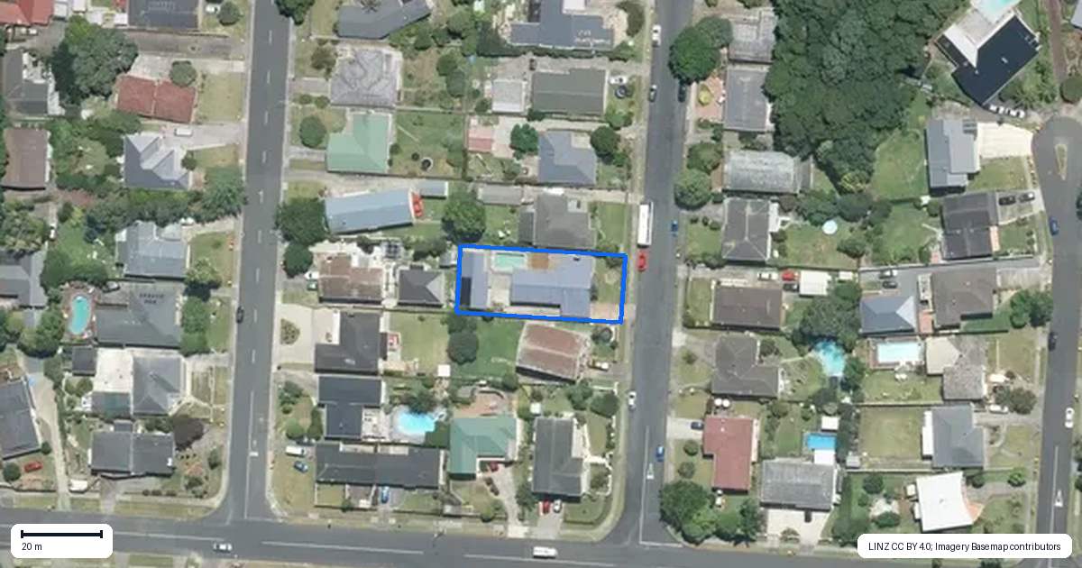 Property context map for 4 Kahurangi Place, Hillpark, Auckland
