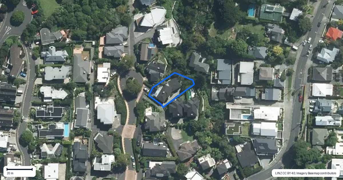 Property context map for 19 Maui Grove, Remuera, Auckland