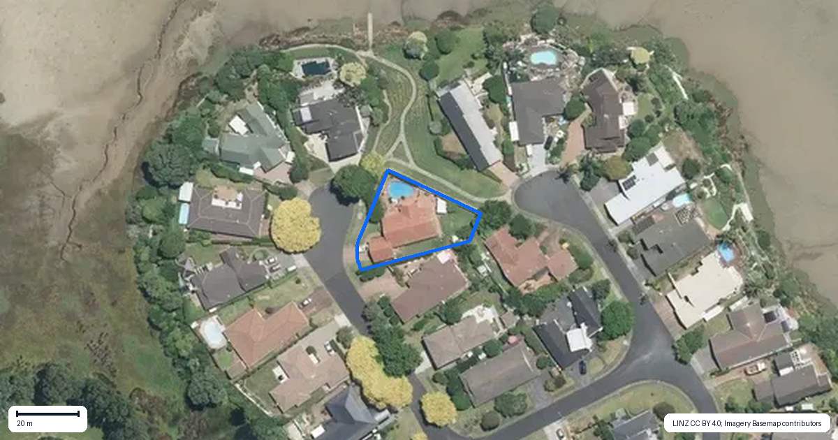 Property context map for 23 Westholm Way, Pahurehure, Papakura