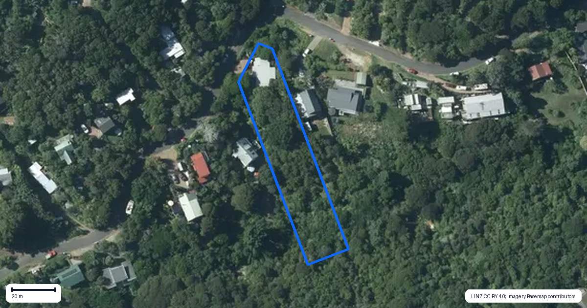Property context map for 26A Frank Street, Oneroa, Waiheke Island