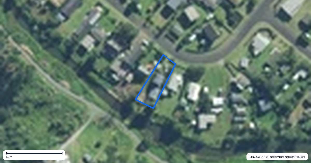 Property context map for 43 Mako Street, Taupo Bay, Mangonui