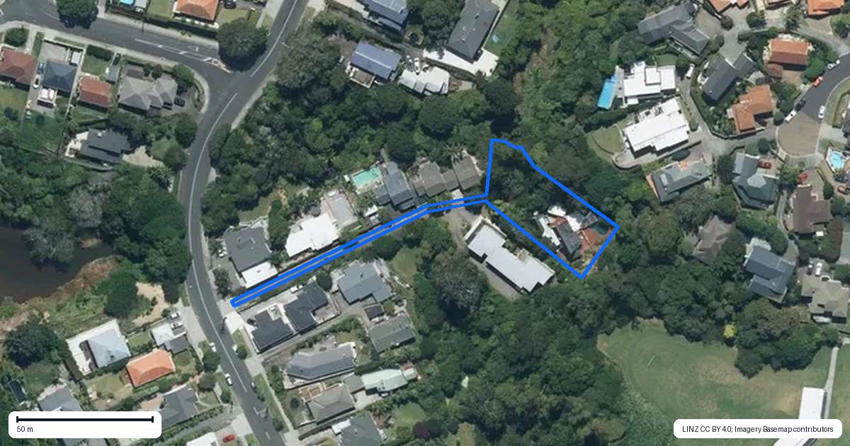 Property context map for 81 Meadowbank Road, Meadowbank, Auckland