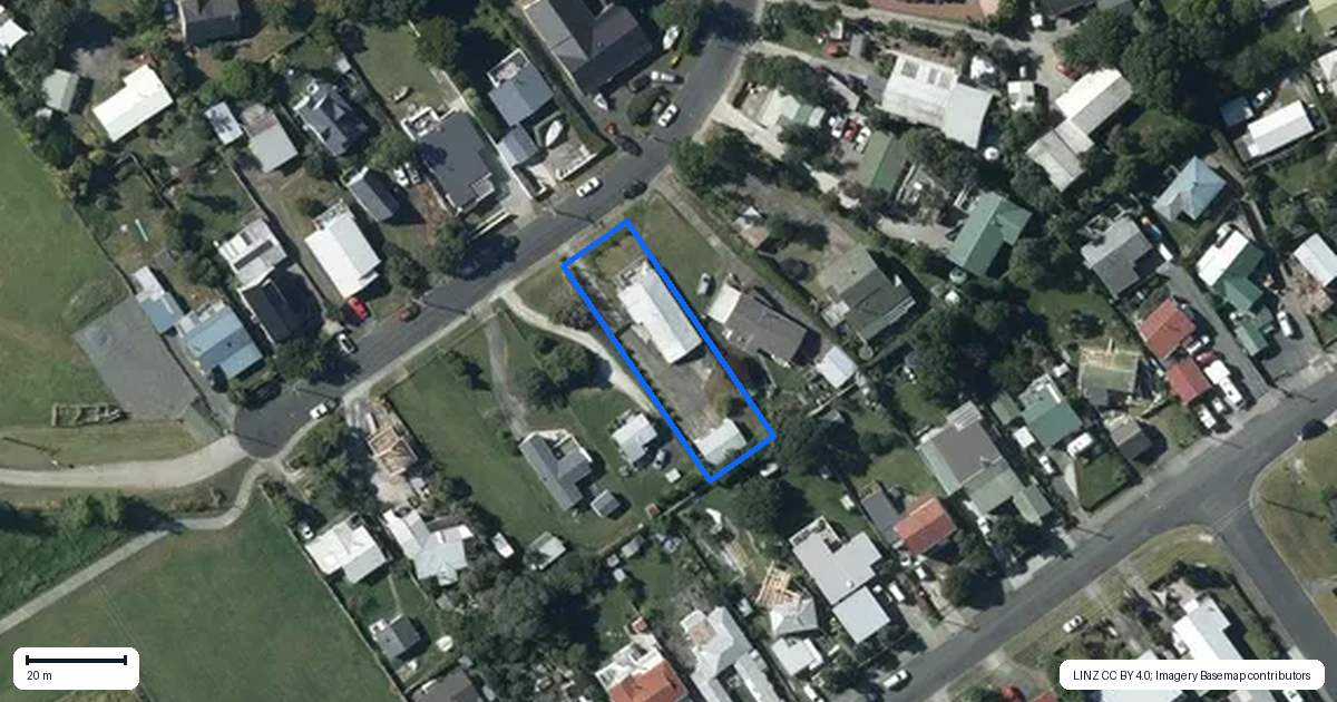 Property context map for 11 Foster Crescent, Snells Beach