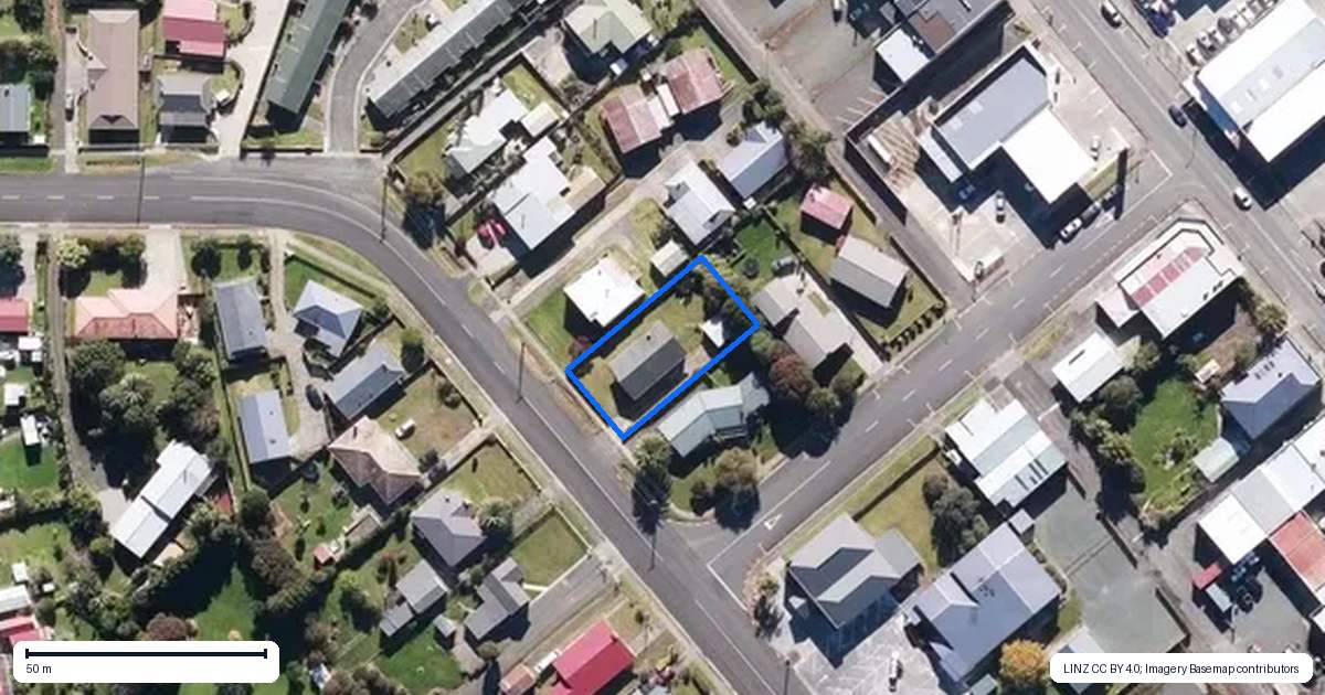 Property context map for 39 Puckey Avenue, Kaitaia