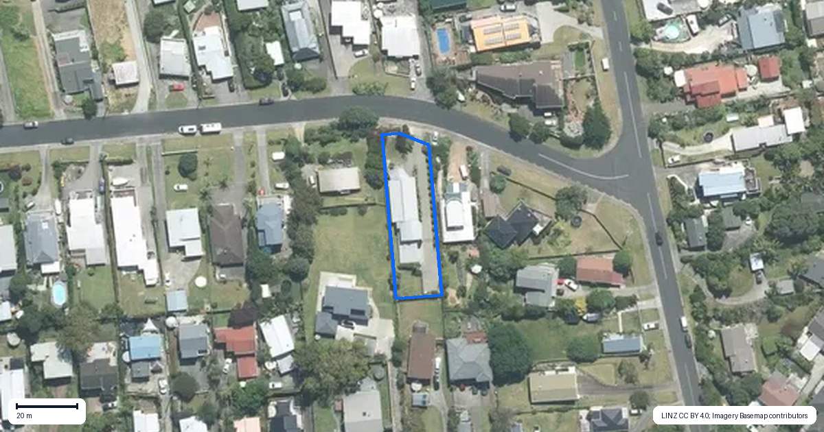 Property context map for 33 Totara Road, Stanmore Bay, Whangaparaoa