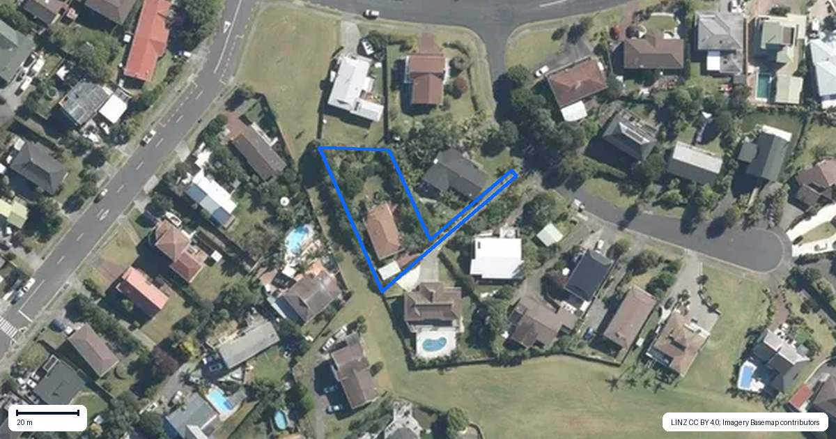 Property context map for 6 Higham Ferrers Place, Red Beach, Whangaparaoa
