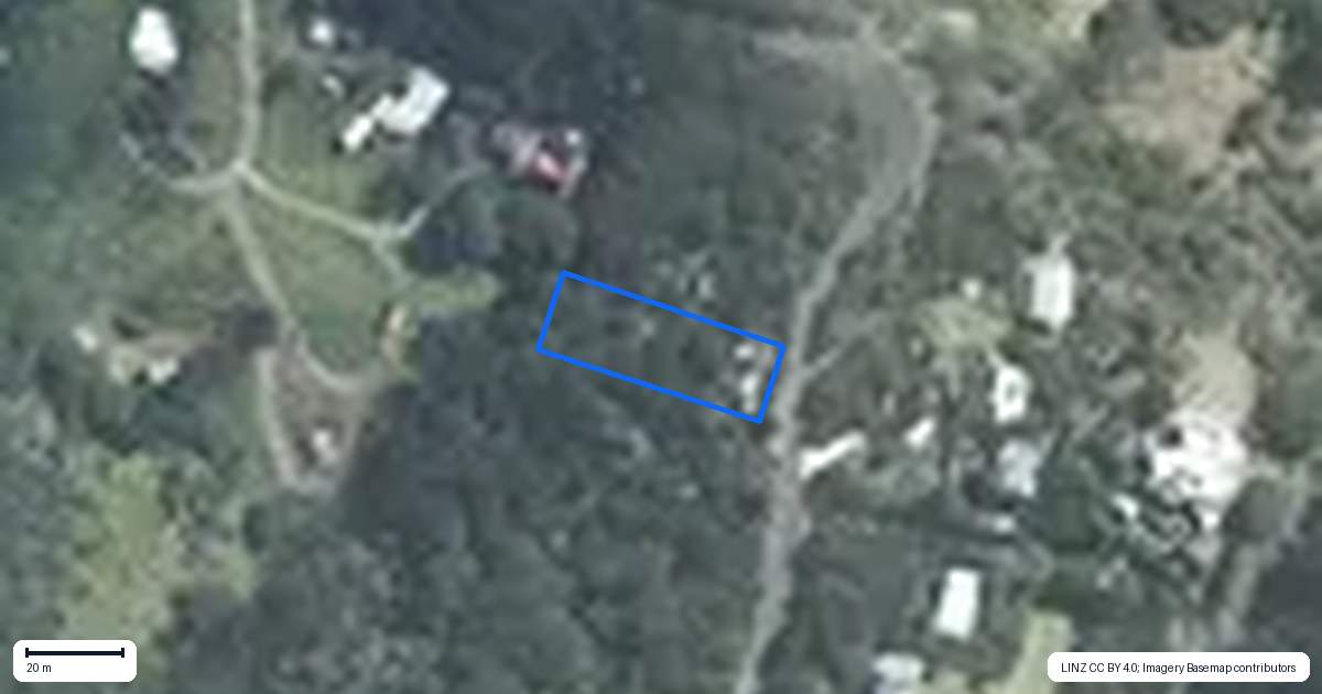 Property context map for 113 Aotea Road, Great Barrier Island (Aotea Island)