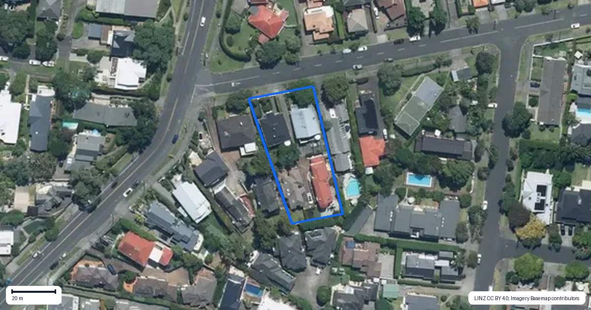 Property context map for 5 Benson Road, Remuera, Auckland