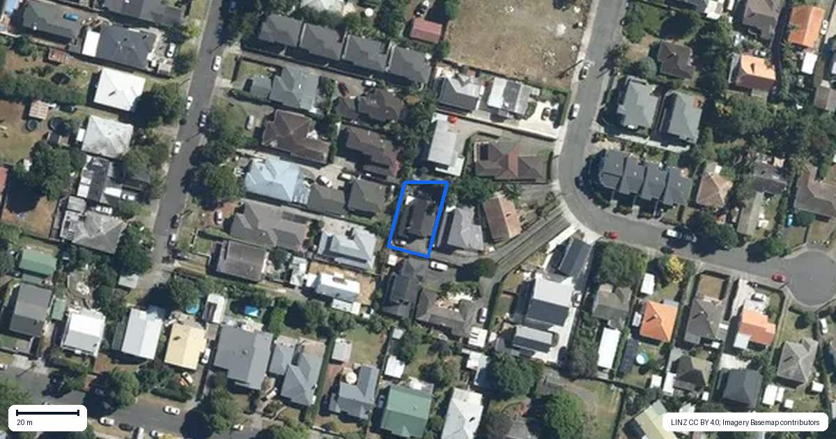 Property context map for 19B Kain Street, Mount Eden, Auckland