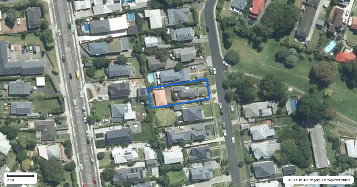 Property context map for 2/48 Richmond Avenue, Northcote Point, Auckland