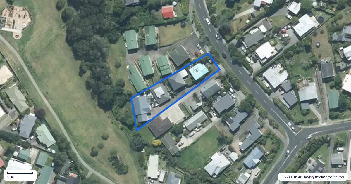 Property context map for 287D Vipond Road, Stanmore Bay, Whangaparaoa