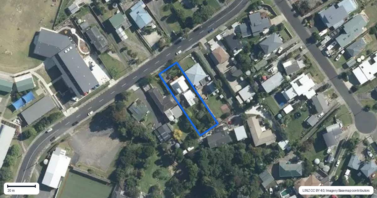 Property context map for 7 Te Pene Road, Maraetai, Auckland