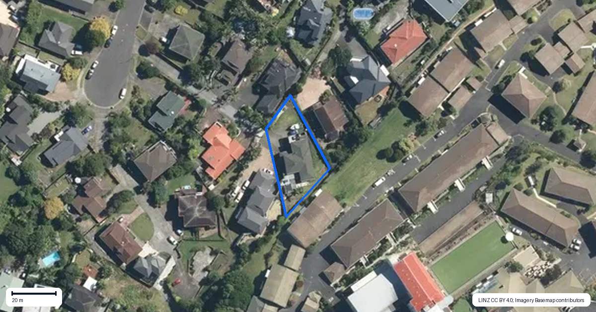 Property context map for 8 Beckett Way, Mount Roskill, Auckland