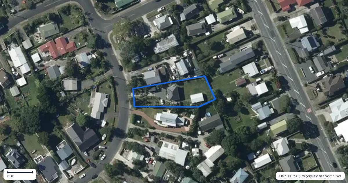 Property context map for 27 Foster Crescent, Snells Beach
