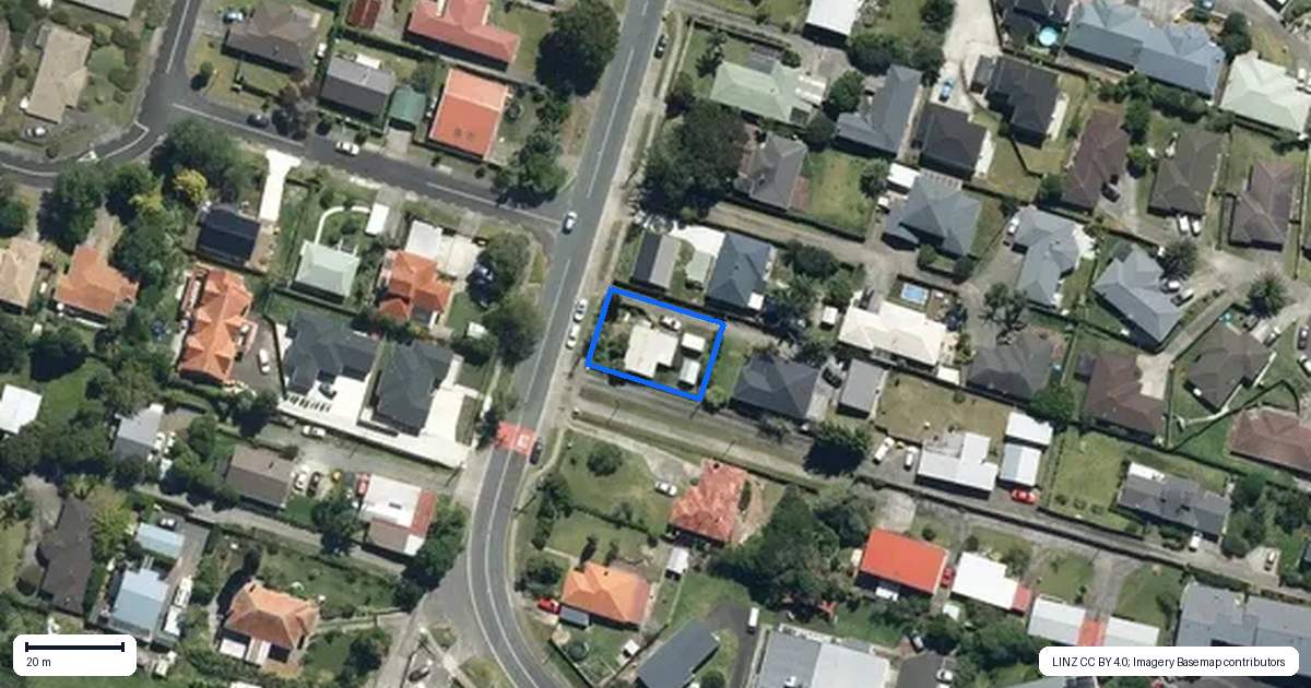 Property context map for 285 Glengarry Road, Glen Eden, Auckland