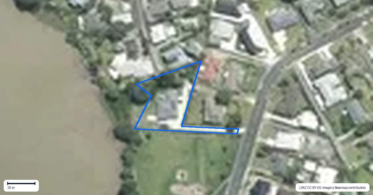 Property context map for 19 Cliff Road, Papakura