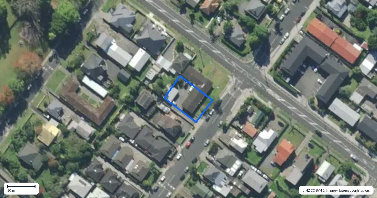 Property context map for 24A Second Avenue, Avenues, Whangarei